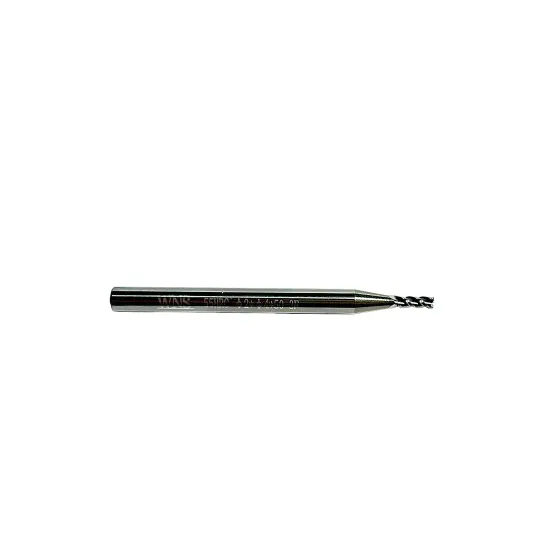 Frez węglikowy VHM Fi 2 x 50mm do aluminium 3Z